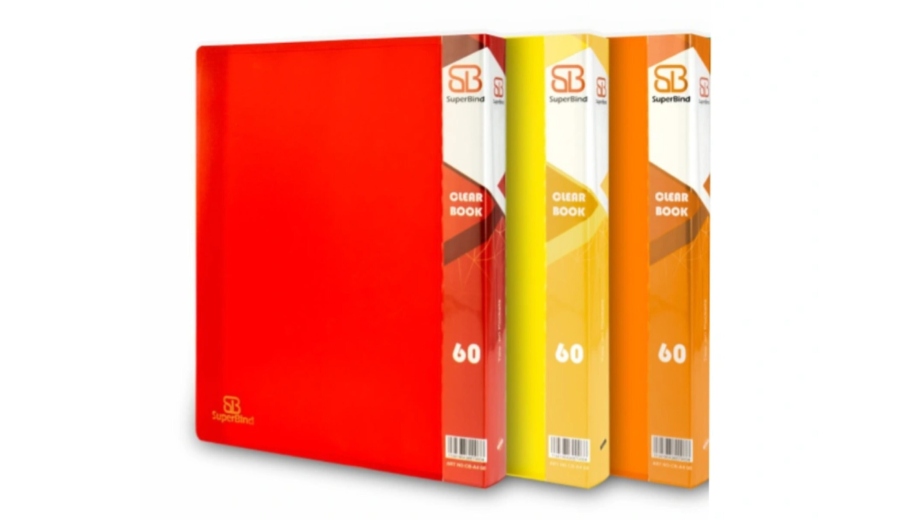 clear book