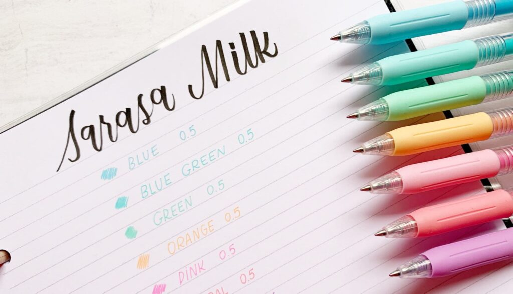 انتخاب بهترین روان نویس برای نوشتن