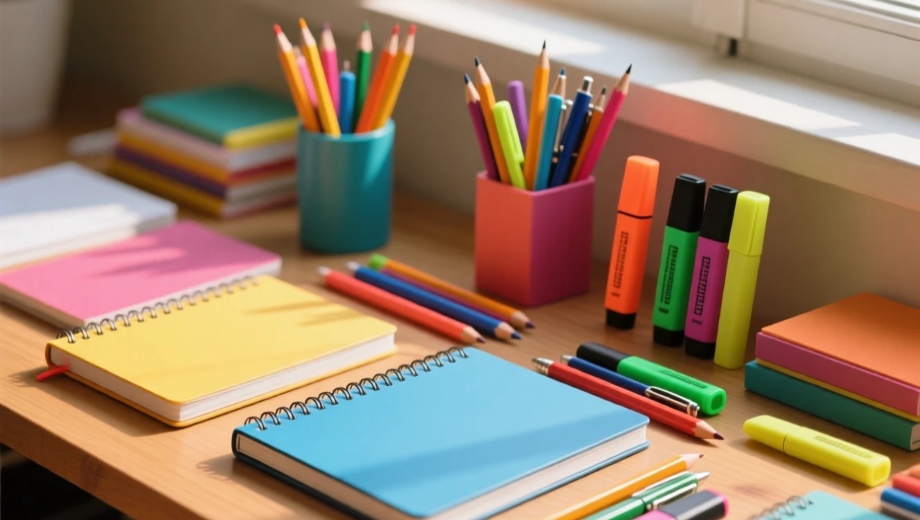 رنگها و خلاقیت در نوشتافزار