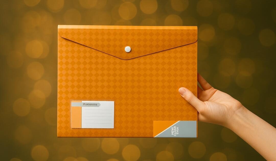 کاربرد انواع پوشه دکمه دار ساده