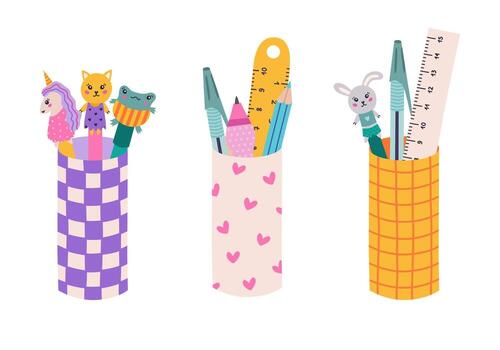 ساخت لوازم التحریر فانتزی و کیوت برای مدرسه