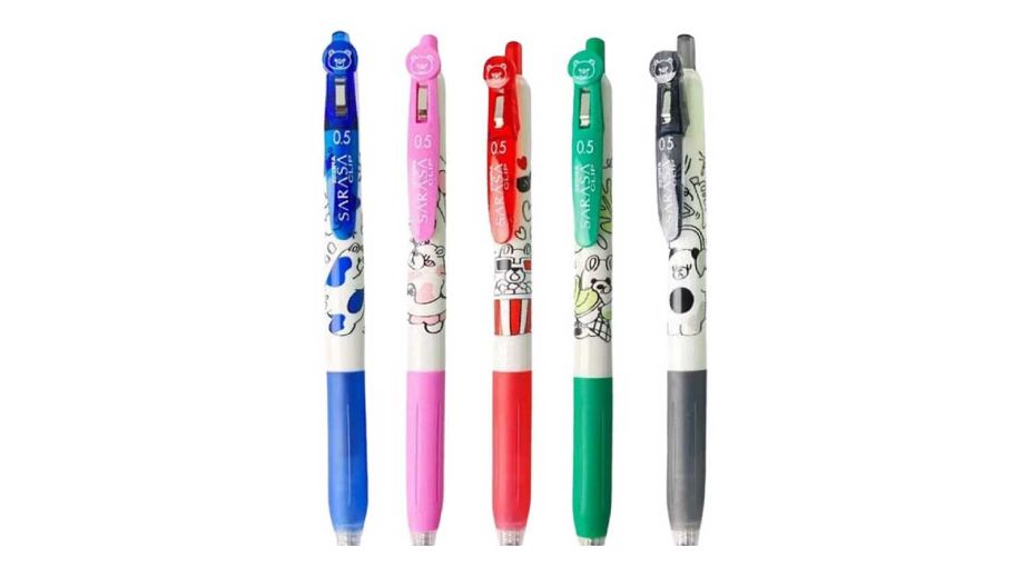 روان نویس طرح دار طرح خرس تنها