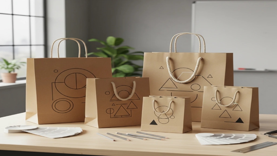 چاپ و طراحی سفارشی ساک کرافت