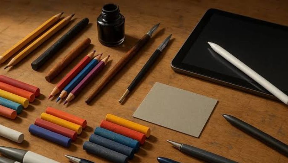 ابزار ضروری طراحی سیاه_قلم برای مبتدی