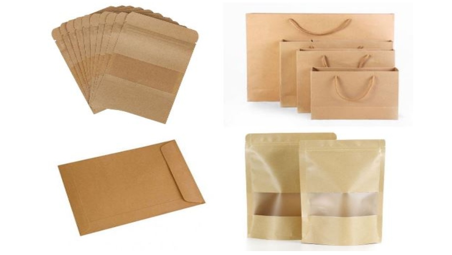 انواع پاکت‌های کرافت