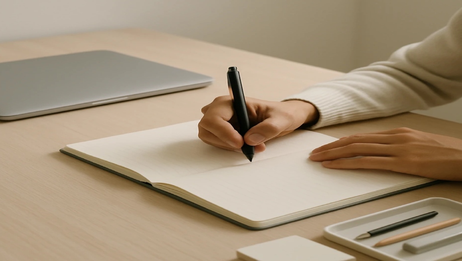 جلوگیری از حواسپرتی با نوشتن