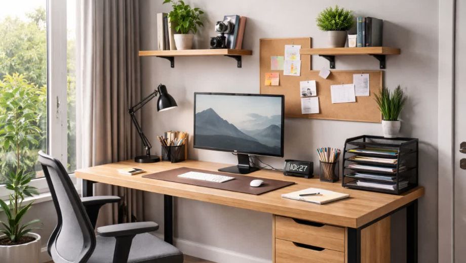 میز تحریر حرفه_ای برای کار و خانه بسازیم