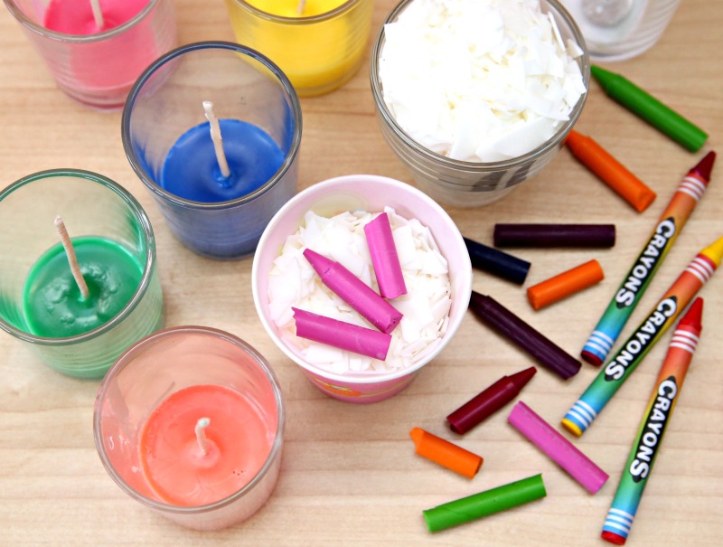 مراحل ساخت مدادشمعی 