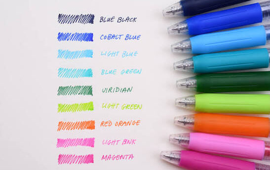 آموزش نقاشی با خودکار رنگی با بهترین برندها