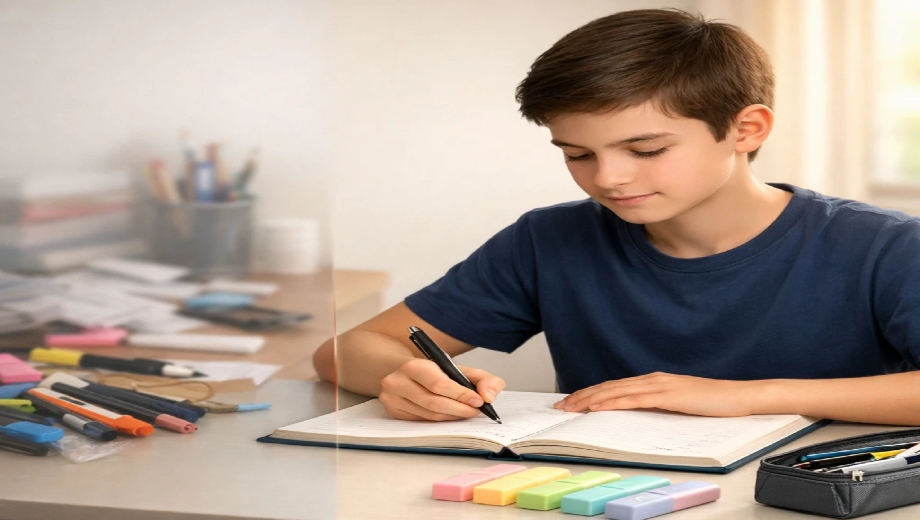 نوشت‌افزار و ارتباط آن با تمرکز دانش‌آموز