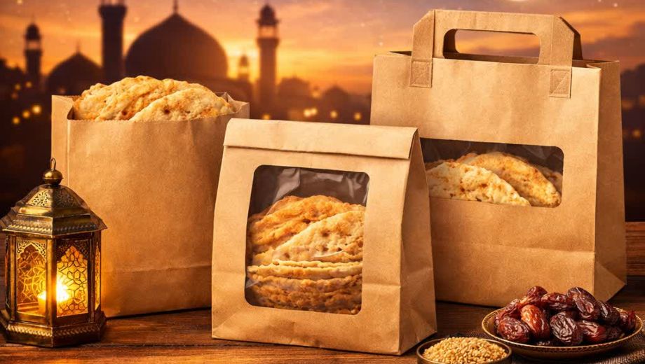 پاکت نان مخصوص افطاری