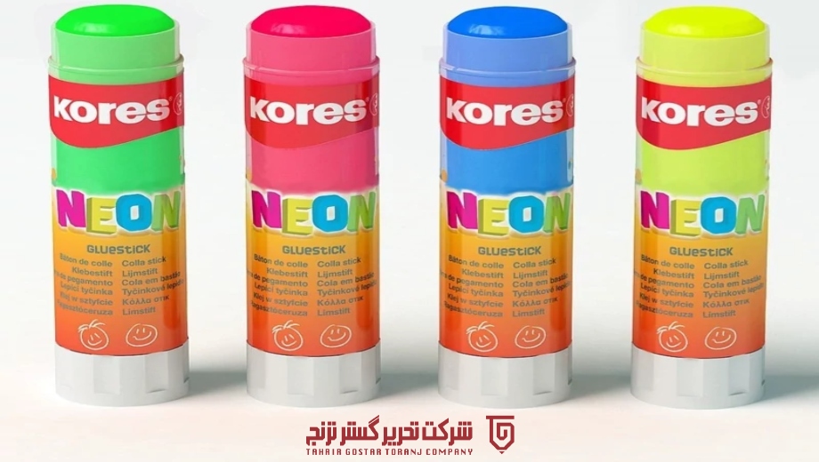خرید چسب ماتیکی نئونی از تحریر گستر ترنج