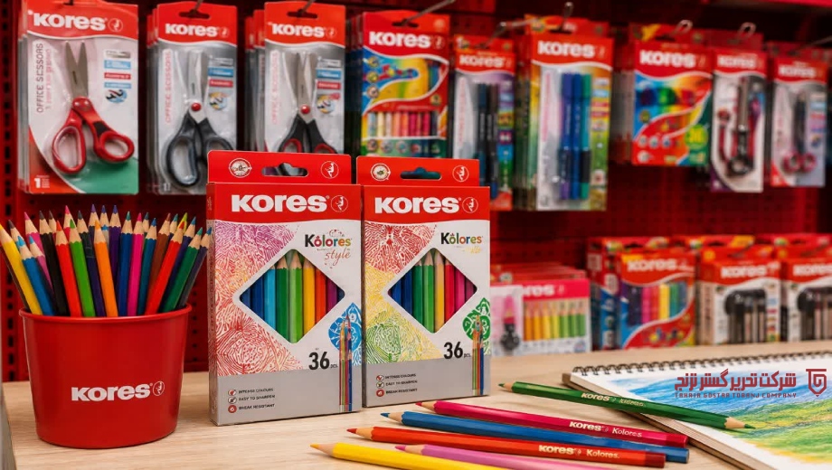 مرکز خرید مداد رنگی Kores