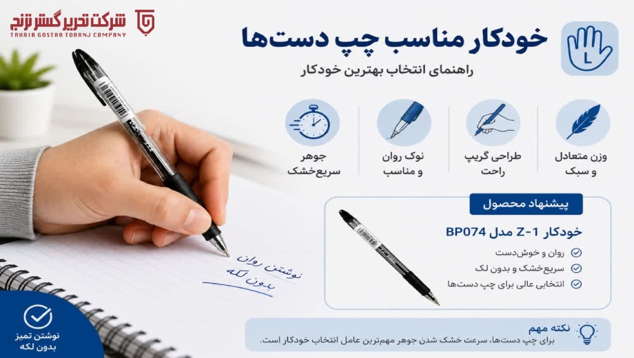 معرفی خودکار مخصوص چسب دست ها